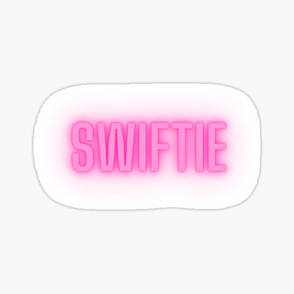 Swiftie Sticker for Sale by iswiftyouwould