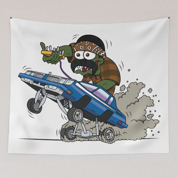 Item preview, Ranfla Fink - Lowrider X Kustom Kulture designed and sold by LaloSoda.