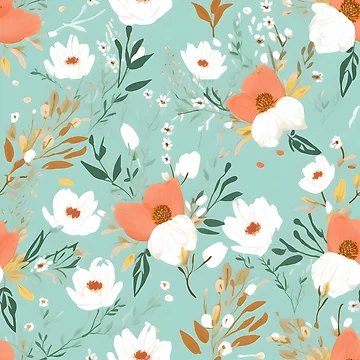 Artwork thumbnail, Wedding Flowers Pattern 7 by DigitalPatternx