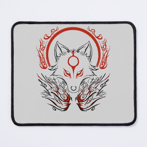 Item preview, Okami "Great Wolf Spirit" Art  designed and sold by SimpleGeometry.