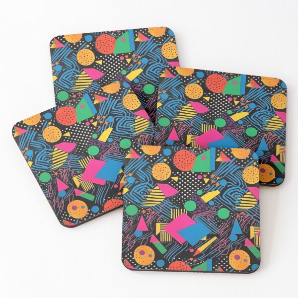 Item preview, 1980s wallpaper multicoloured pattern designed and sold by And-So.