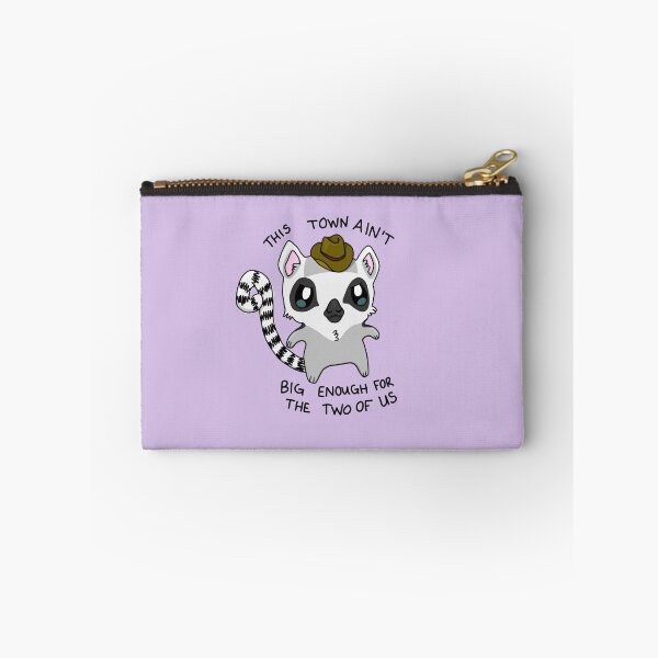 Item preview, This town ain't big enough for the two of us lemur designed and sold by schellsstickers.