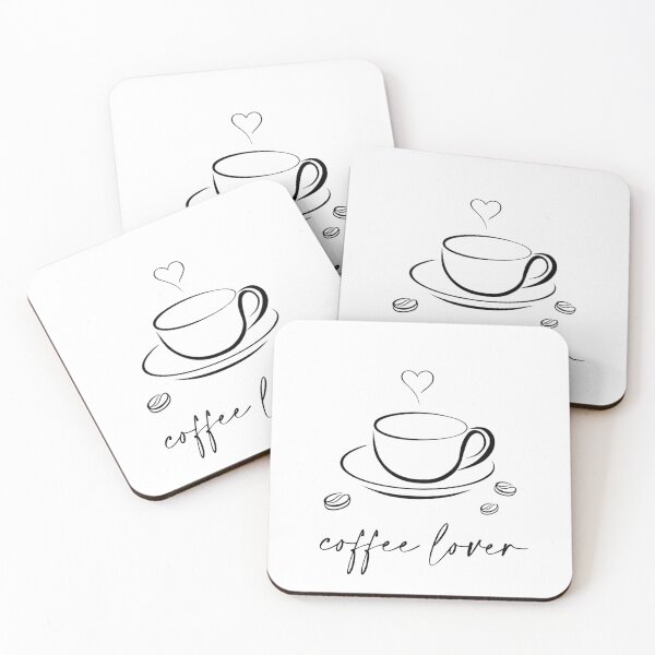Item preview, Illustration "Coffee love" | lineart | minimalistic designed and sold by DeniseArt04.