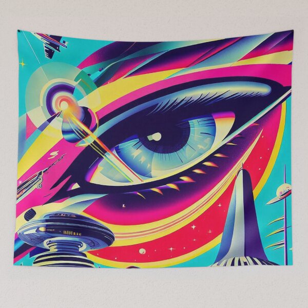 Item preview, Retro Sci-fi No. 5 designed and sold by MJNurmi.