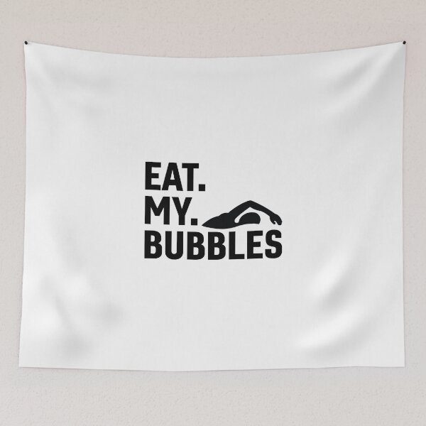 Item preview, Eat my bubbles funny pool summer swim team  designed and sold by Karisdesignss.