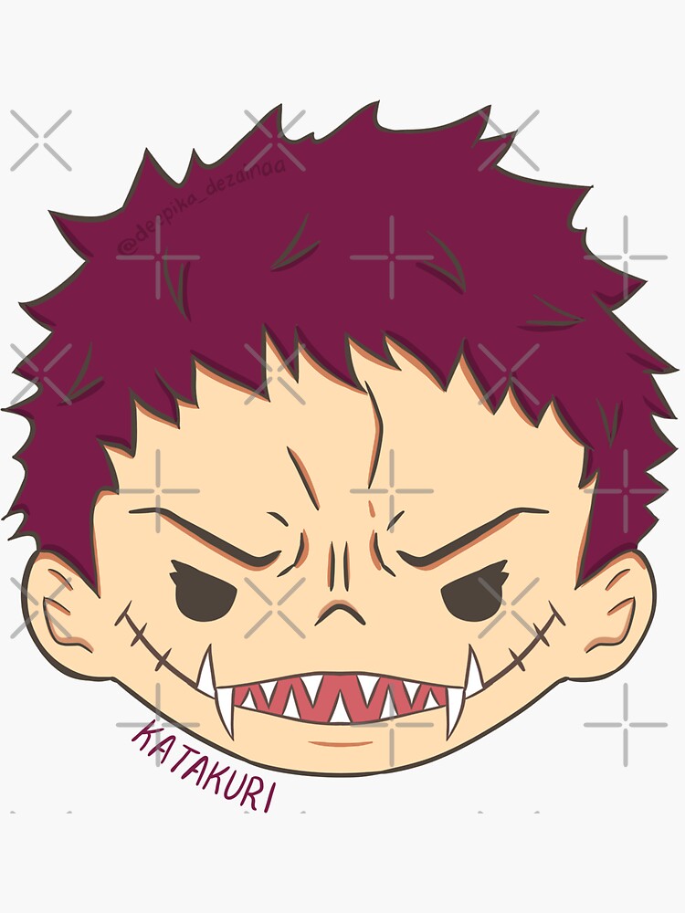 Charlotte Katakuri Sticker by Souhaibo