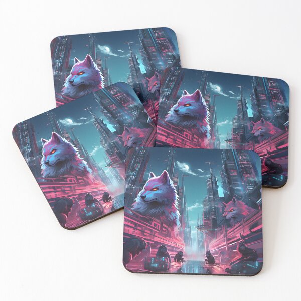 Item preview, Cybernetic Wolves  designed and sold by MystiCanvas.