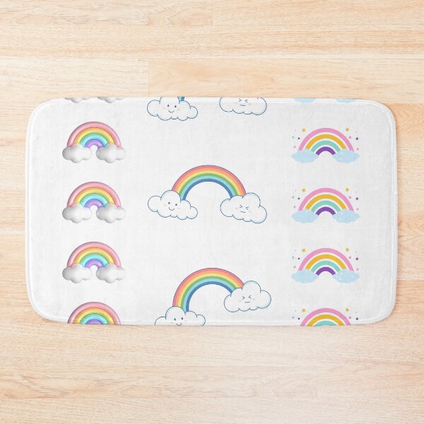 Item preview, rainbow and clouds designed and sold by KacperStore.