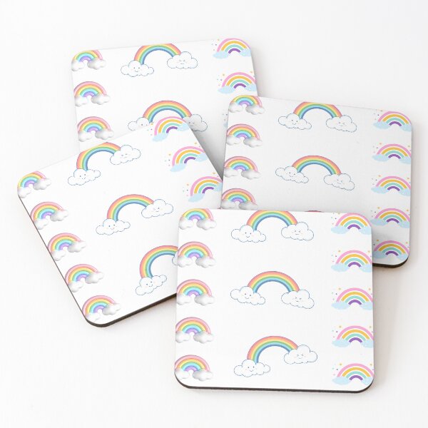 Item preview, rainbow and clouds designed and sold by KacperStore.