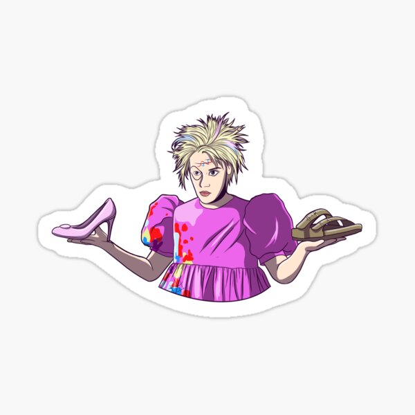 Weird Barbie Sticker