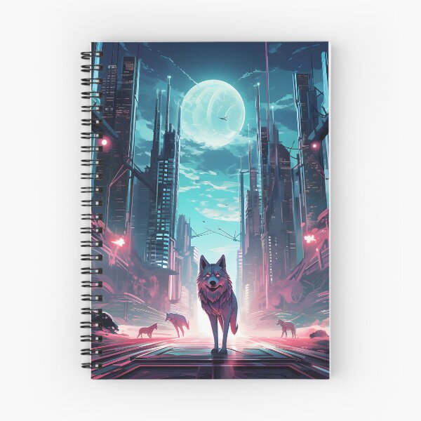 Item preview, Techno Wolves  designed and sold by MystiCanvas.
