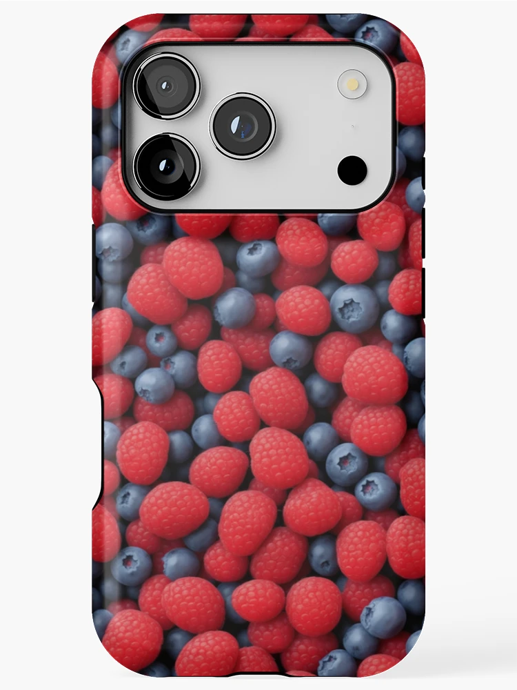 Thumbnail 1 of 4, iPhone Case, Berries pattern designed and sold by Rothnaric.