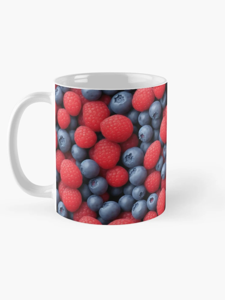 Thumbnail 5 of 6, Coffee Mug, Berries pattern designed and sold by Rothnaric.