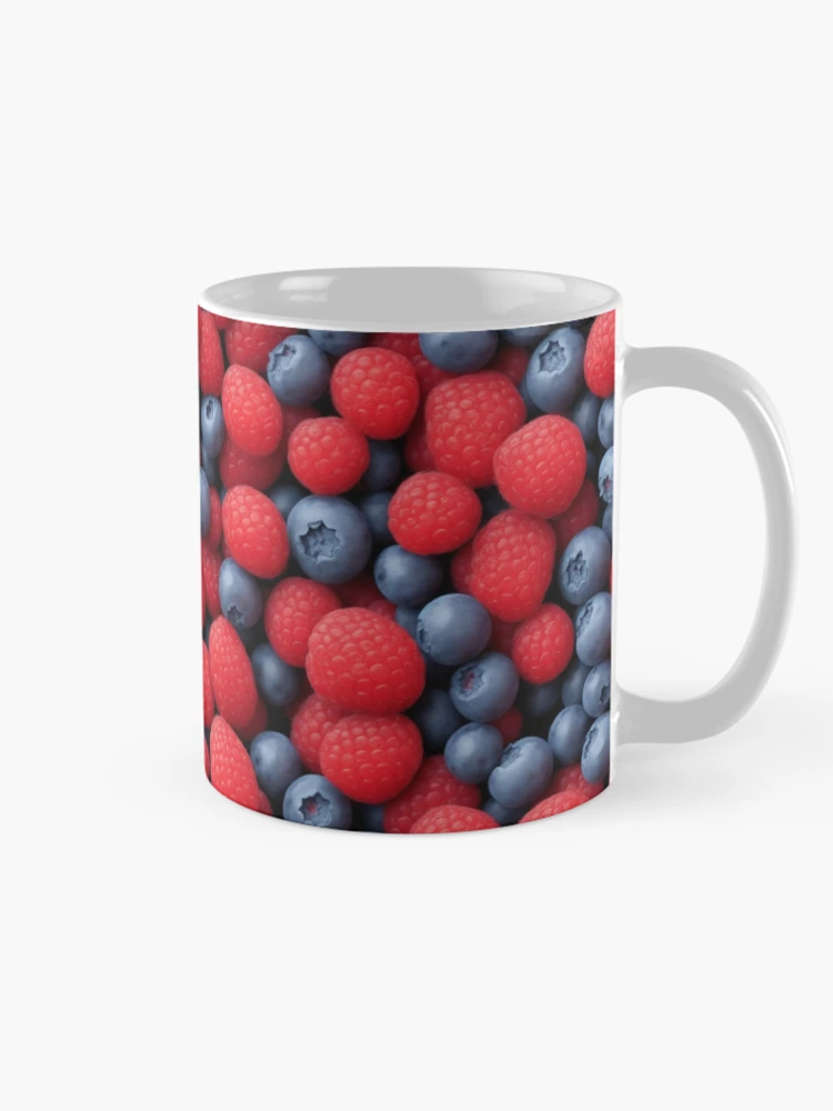 Thumbnail 3 of 6, Coffee Mug, Berries pattern designed and sold by Rothnaric.