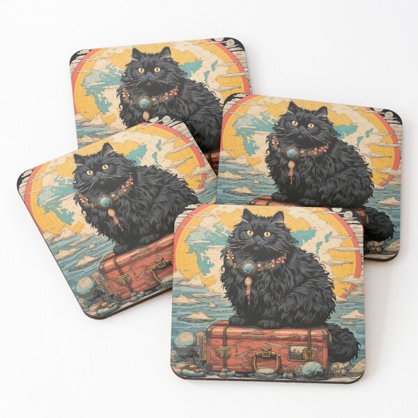 Item preview, Voyaging Cat designed and sold by kelliekreiser.