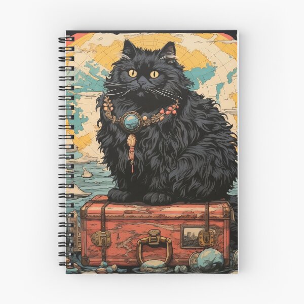 Item preview, Voyaging Cat designed and sold by kelliekreiser.