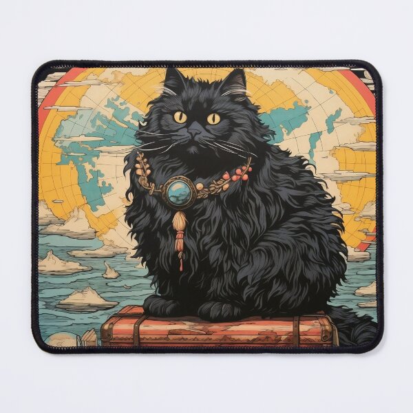 Item preview, Voyaging Cat designed and sold by kelliekreiser.
