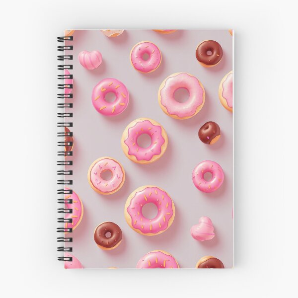 Item preview, Sweet Pink Donut Pattern in 3D designed and sold by pattern-atelier.