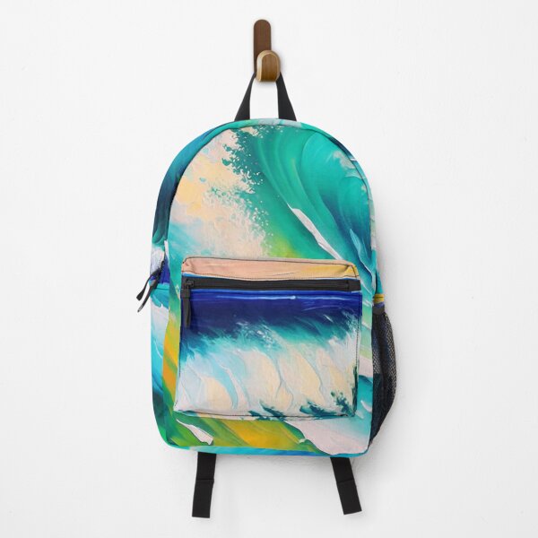 Item preview, Surfer riding a Wave designed and sold by ArtFactoryAI.