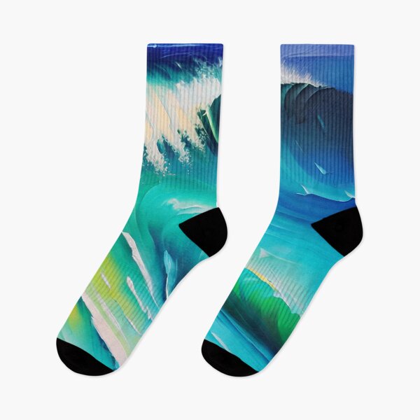 Item preview, Surfer riding a Wave designed and sold by ArtFactoryAI.