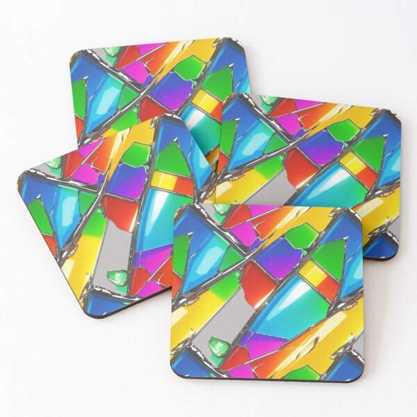 Item preview, Broken colorful glass pattern designed and sold by Rothnaric.