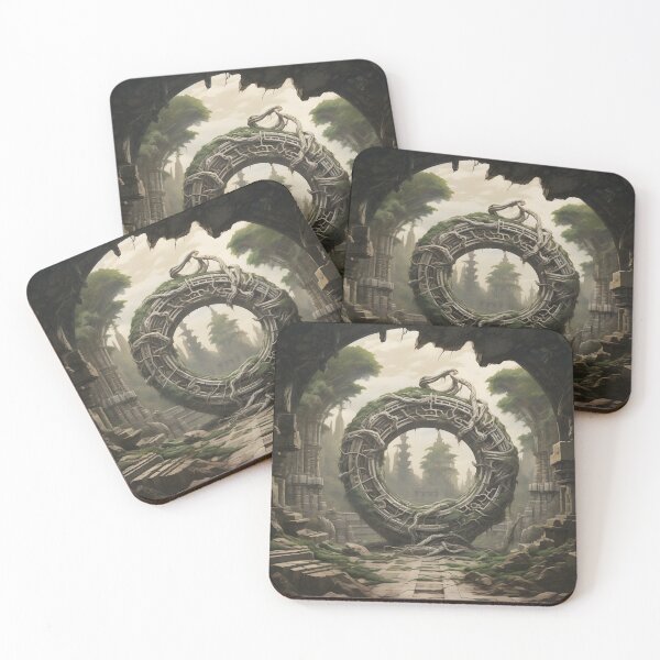 Item preview, Ouroboros Temple Ruins designed and sold by MystiCanvas.