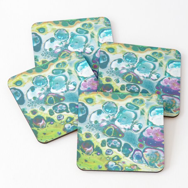 Item preview, Fluid Nature - Living Cells - Acrylic Pour Art designed and sold by vmajzlik.