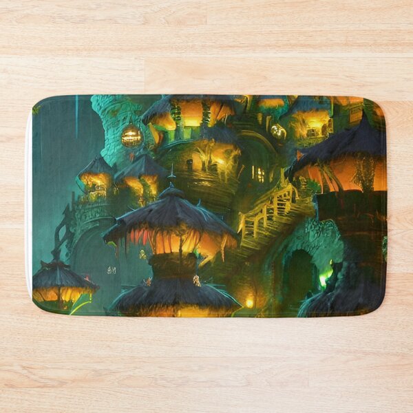 Item preview, Subterranean Village - Realms Scene designed and sold by Delerat7.