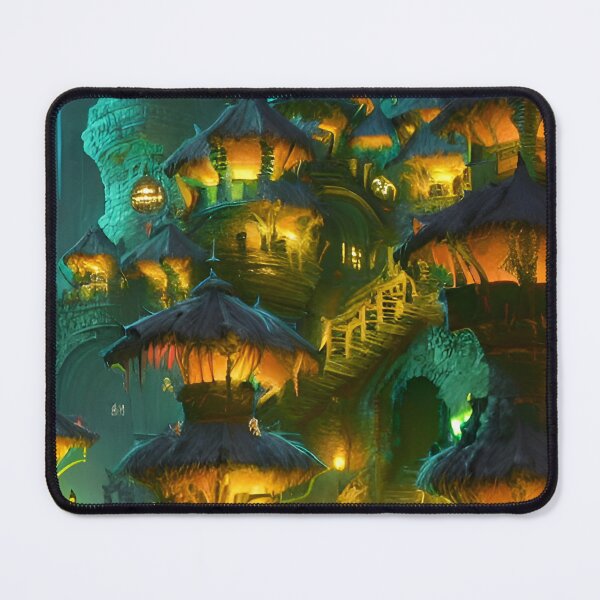 Item preview, Subterranean Village - Realms Scene designed and sold by Delerat7.