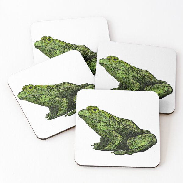 Item preview, Green Frog  designed and sold by Art of Camping Now.