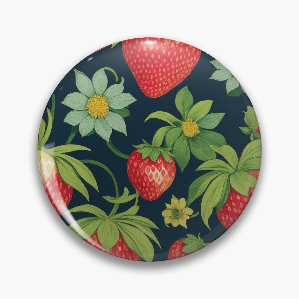 Item preview, Botanic Strawberry Magic designed and sold by pattern-atelier.