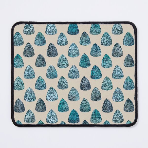 Item preview, Blue Seaglass Triangles designed and sold by marialindemann.