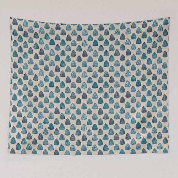 Item preview, Blue Seaglass Triangles designed and sold by marialindemann.