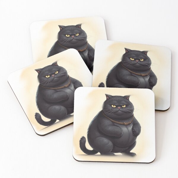 Item preview, Black British cat 16 designed and sold by giggles-omg.