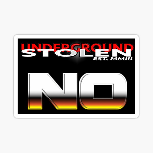 Item preview, NO designed and sold by StlnUndrgrnd.