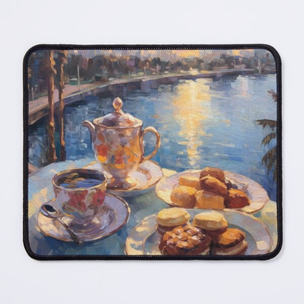 Item preview, HIGH TEA ON VICTORIA ISLAND designed and sold by ArtbyRolleen.