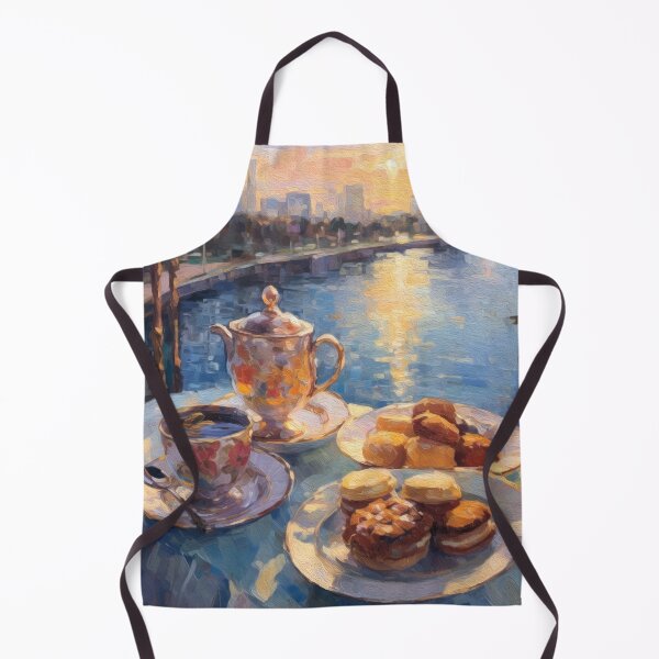 Item preview, HIGH TEA ON VICTORIA ISLAND designed and sold by ArtbyRolleen.