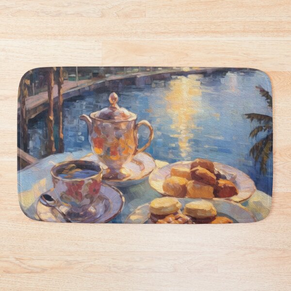 Item preview, HIGH TEA ON VICTORIA ISLAND designed and sold by ArtbyRolleen.