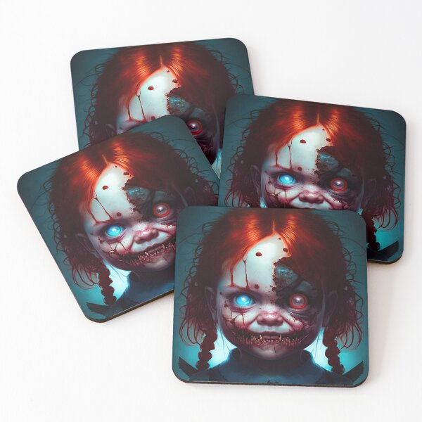 Item preview, Creepy Red Head Clown Girl designed and sold by Space-Yeti.