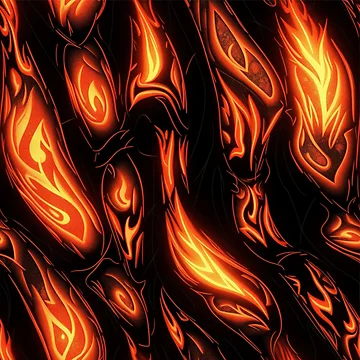 Artwork thumbnail, Hellfire pattern by Rothnaric