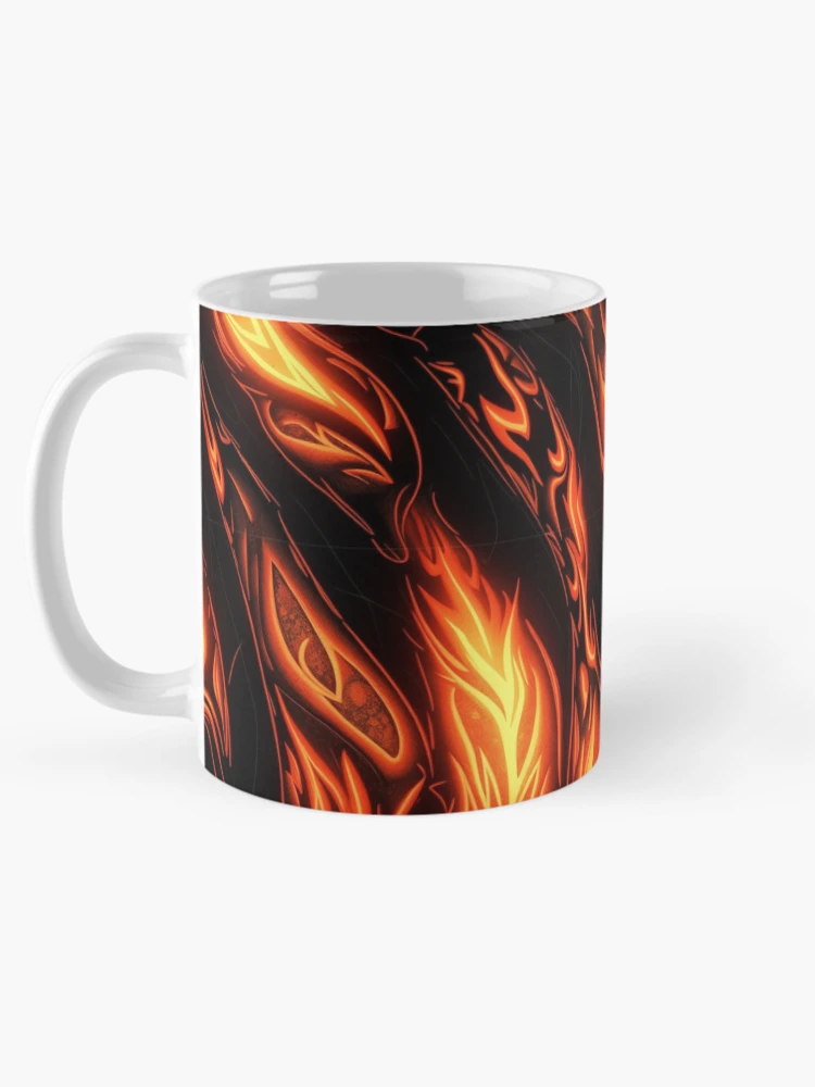 Thumbnail 5 of 6, Coffee Mug, Hellfire pattern designed and sold by Rothnaric.