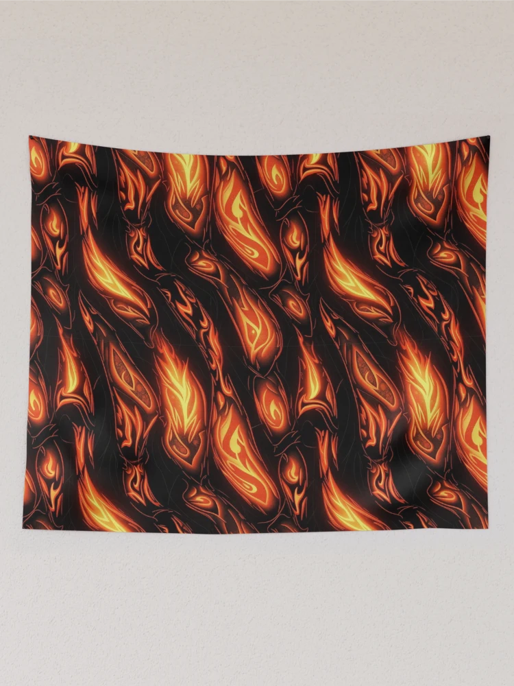 Thumbnail 2 of 3, Tapestry, Hellfire pattern designed and sold by Rothnaric.
