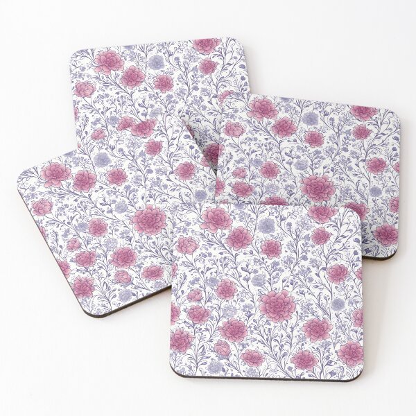 Item preview, Watercolor Garden, Colorful Blossoms designed and sold by pattern-atelier.