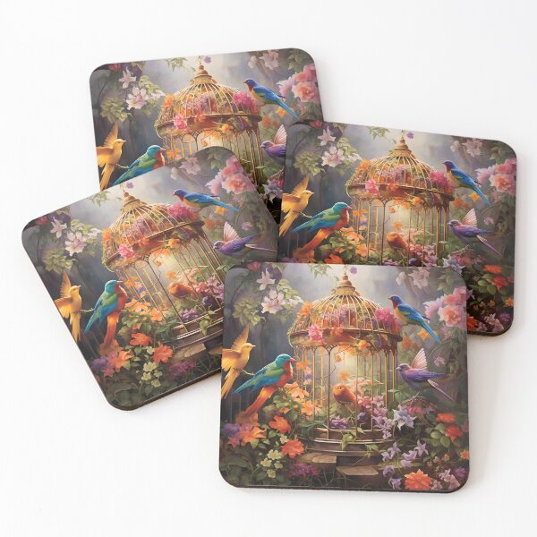 Item preview,  Mythical Birds Garden  designed and sold by MystiCanvas.