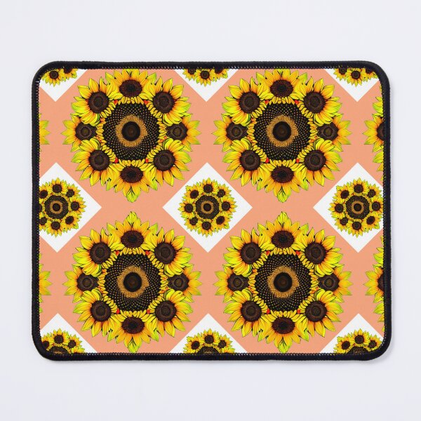 Item preview, Sunflower tile pattern designed and sold by Tanya Mihe.