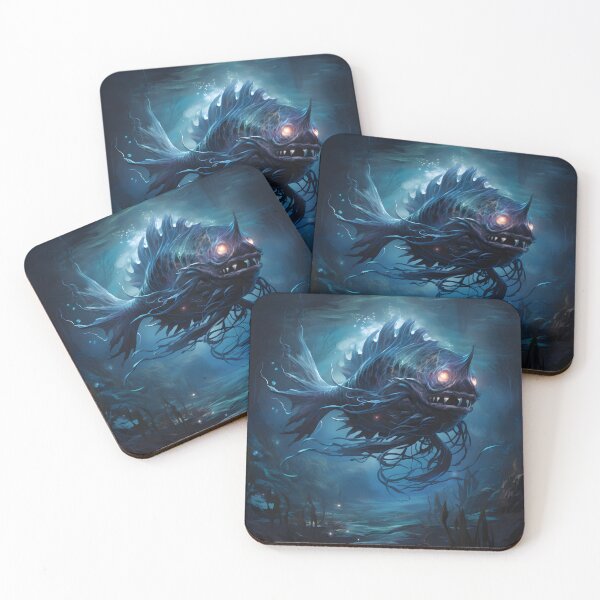 Item preview, Abyssal Realm Art Print designed and sold by MystiCanvas.