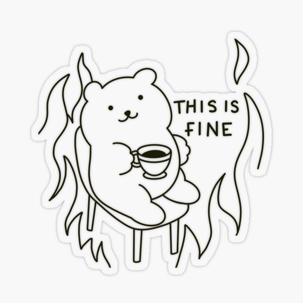 Item preview, Bear will be fine :) designed and sold by pahu99.