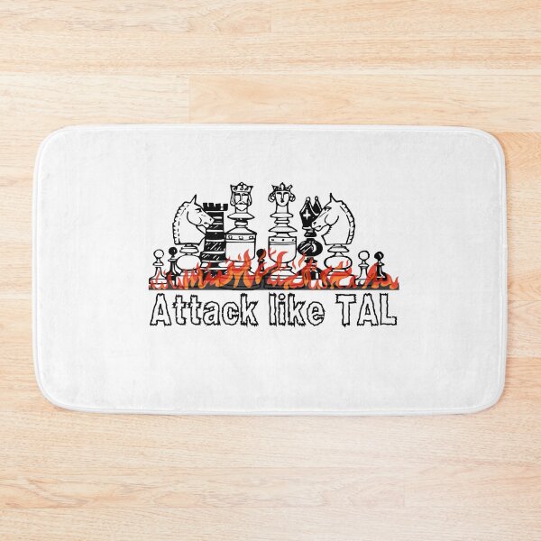 Item preview, attack like tal chess illustration Michael tal  designed and sold by DeluxBee.