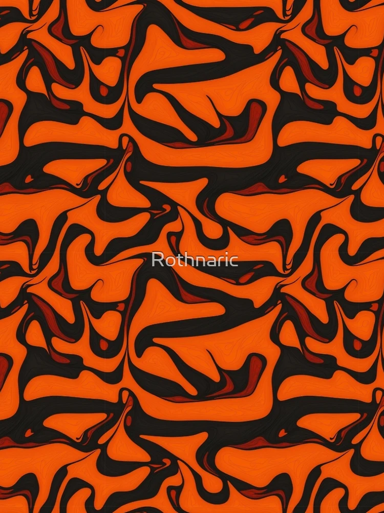 Thumbnail 5 of 5, A-Line Dress, Abstract maze pattern designed and sold by Rothnaric.
