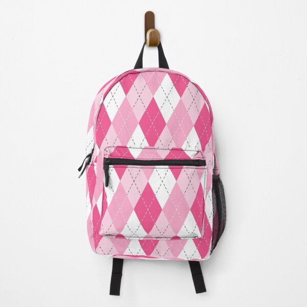 Item preview, Barbiecore Hot Pink Argyle designed and sold by AmeeMax.